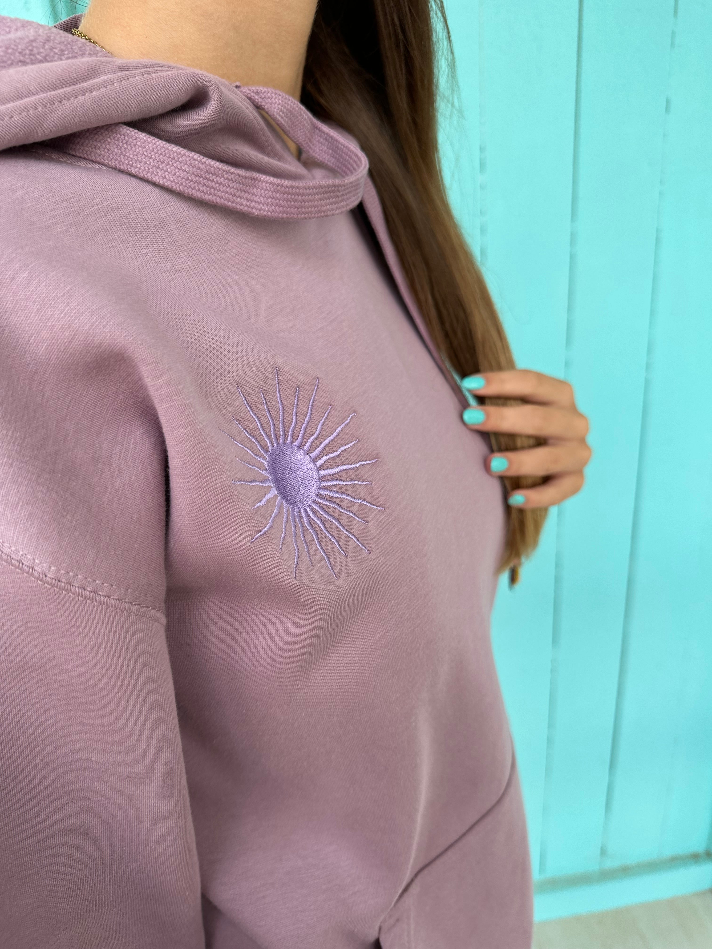 Lilac Live in Peace Hoodie