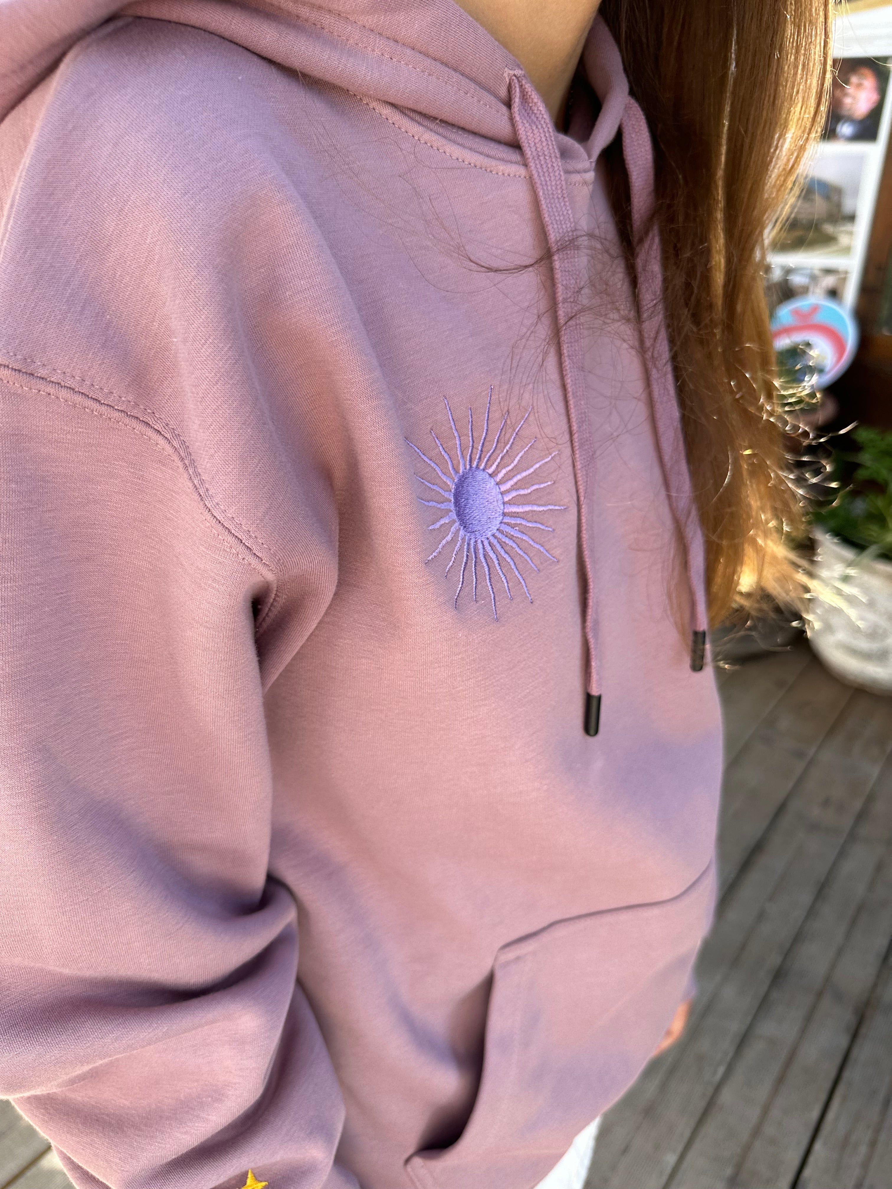 Lilac Live in Peace Hoodie